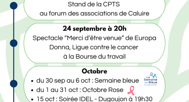 événements dates